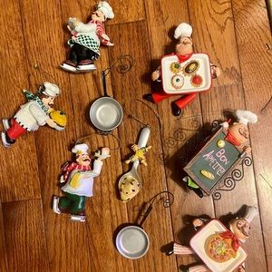 Chef Christmas ornaments